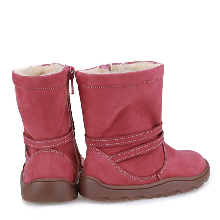 Emel buty zimowe dziecięce barefoot z wełną naturalną