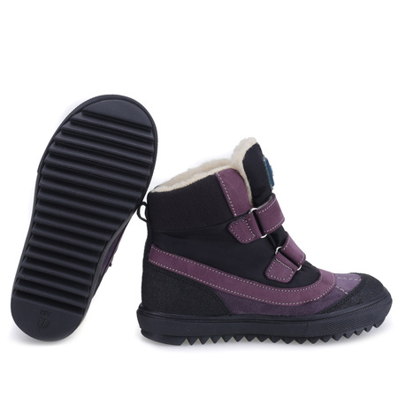 Emel buty zimowe dziecięce wodoodporne z wełną naturalną