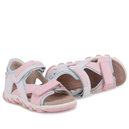 Emel Cancun skórzane sandały dla dzieci