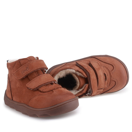 Emel Kodiak buty zimowe dziecięce barefoot z wełną naturalną i membraną wodoodporną