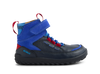 Bobux Alpha Amble Navy skórzane trzewiki za kostkę barefoot