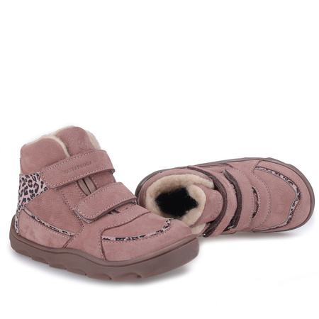 Emel Atlas buty zimowe dziecięce barefoot z wełną naturalną i membraną wodoodporną