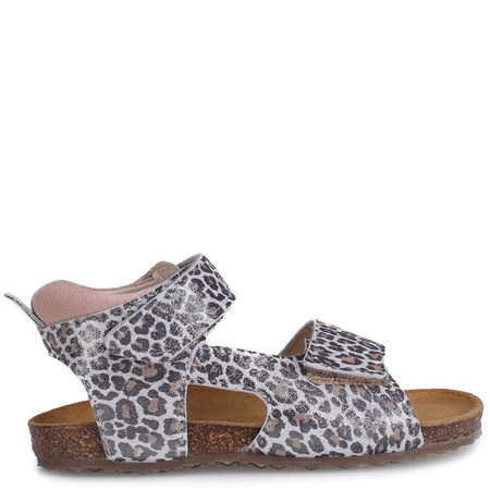 Emel California skórzane sandały dla dzieci na korku fusbet