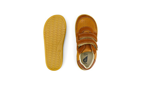 Bobux Riley Caramel + Toffee półbuty dziecięce skórzane