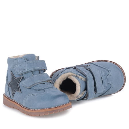 Emel buty zimowe dziecięce z wełną naturalną