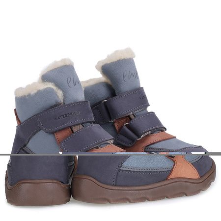Emel buty zimowe dziecięce barefoot z wełną naturalną