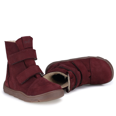 Emel Montana buty zimowe dziecięce z wełną naturalną wodoodporne
