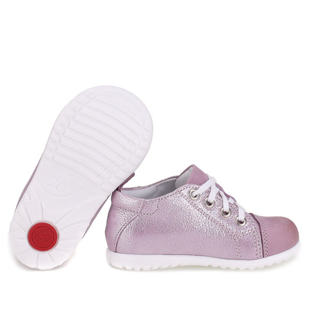 Emel Roczki Mito trzewiki skórzane sznurowane niskie dziecięce