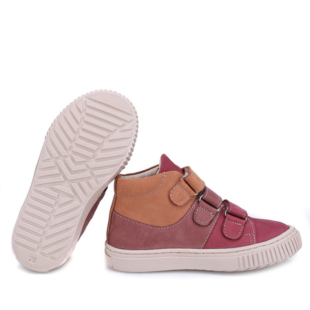 Emel Camden trzewiki skórzane jesienne za kostkę