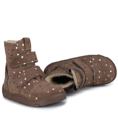 Emel Montana buty zimowe dziecięce z wełną naturalną wodoodporne