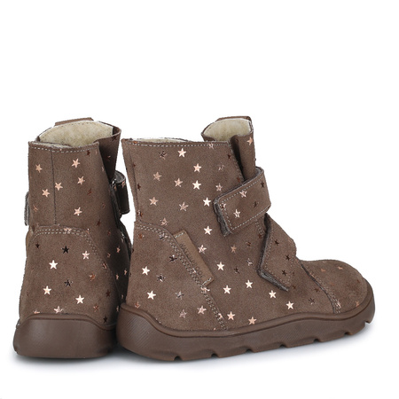 Emel Montana buty zimowe dziecięce z wełną naturalną wodoodporne