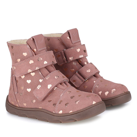 Emel Montana buty zimowe dziecięce z wełną naturalną wodoodporne