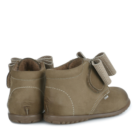 Emel Roczki trzewiki skórzane ocieplane