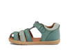 Bobux Roam Iceberg Green sandały dziecięce skórzane