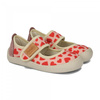 Ameko Noel Hearts kapcie barefoot otwarte balerinki