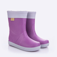 Kalosze dziecięce z ociepleniem SNOW WAVE fioletowe