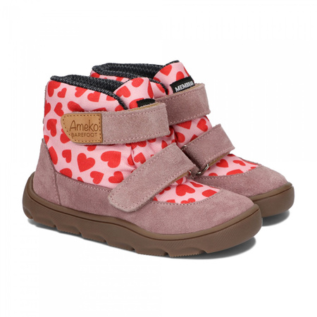 Ameko Elon trzewiki barefoot z ociepleniem i membraną wodoodporną TE-POR