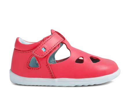 Bobux Zap II Radiant Raspberry sandały dziecięce skórzane