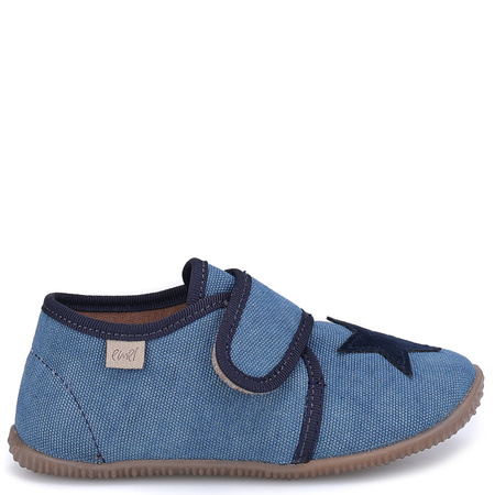 Emel kapcie dziecięce materiałowe pełne EK 5000A-14