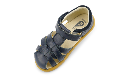 Bobux Cross Jump Navy sandały skórzane