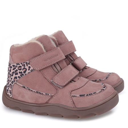 Emel Atlas buty zimowe dziecięce barefoot z wełną naturalną i membraną wodoodporną