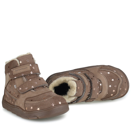 Emel Atlas buty zimowe dziecięce barefoot z wełną naturalną