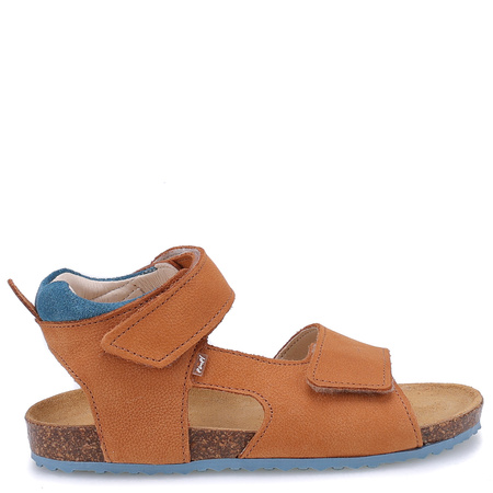 Emel California skórzane sandaly dla dzieci na korku fusbet