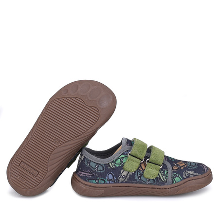 Emel trampki materiałowe barefoot EK 6000A-2
