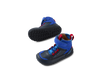 Bobux Alpha Amble Navy skórzane trzewiki za kostkę barefoot