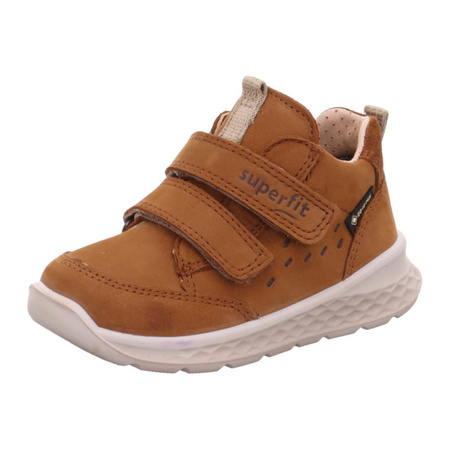 Superfit skórzane sneakersy dziecięce z membraną Goretex