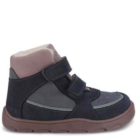 Emel Atlas buty zimowe dziecięce barefoot z wełną naturalną i membraną wodoodporną