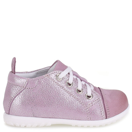 Emel Roczki Mito trzewiki skórzane sznurowane niskie dziecięce