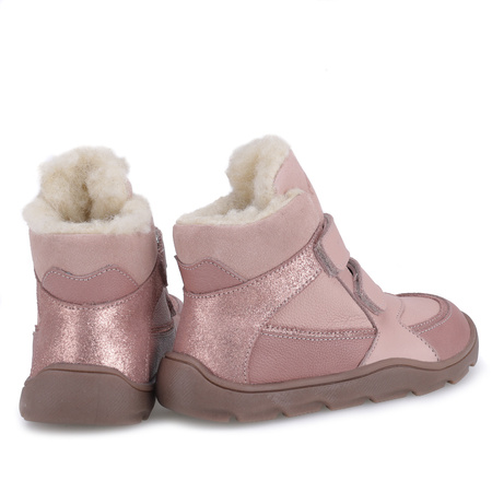 Emel buty zimowe dziecięce barefoot z wełną naturalną