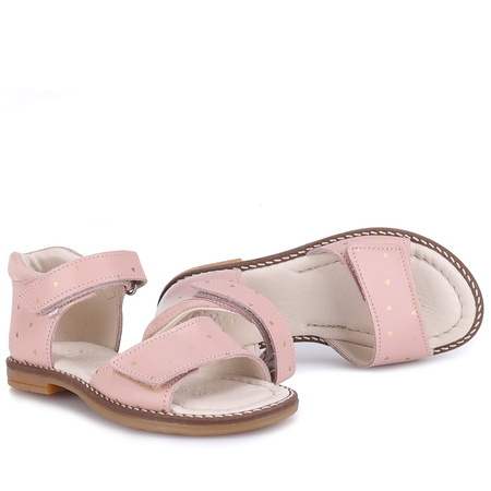 Emel Positano sandały dziecięce ze skóry naturalnej