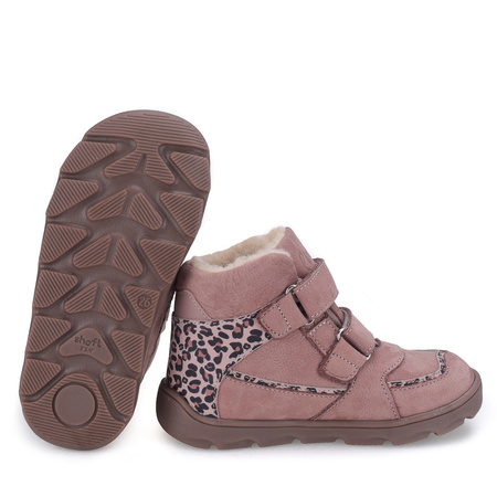 Emel Atlas buty zimowe dziecięce barefoot z wełną naturalną i membraną wodoodporną