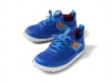 Bobux Alpha Meta Dazzling Blue materiałowe trampki barefoot