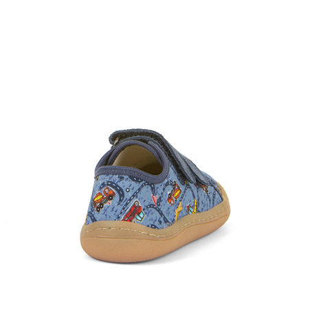 Froddo kapcie materiałowe na dwa rzepy barefoot