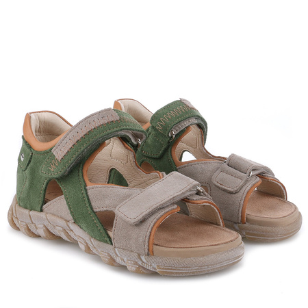 Emel Cancun skórzane sandały dla dzieci