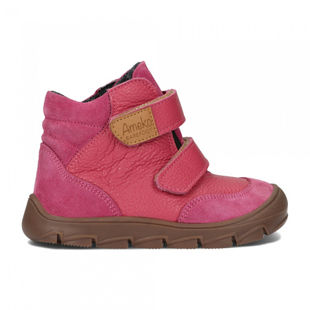 Ameko Riko Fuxia trzewiki ocieplane barefoot