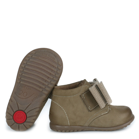 Emel Roczki trzewiki skórzane ocieplane