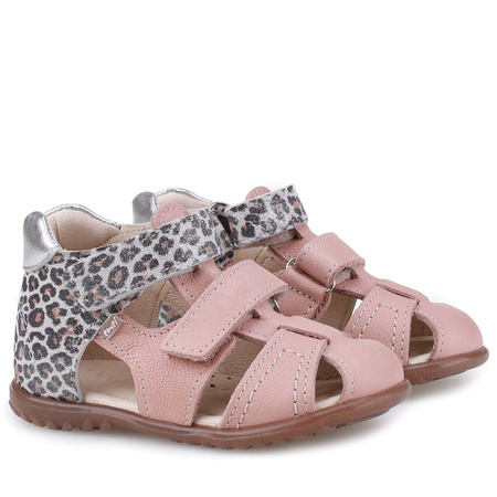 Emel Roczki Ankara sandały skórzane z zakrytymi palcami