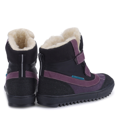 Emel buty zimowe dziecięce wodoodporne z wełną naturalną