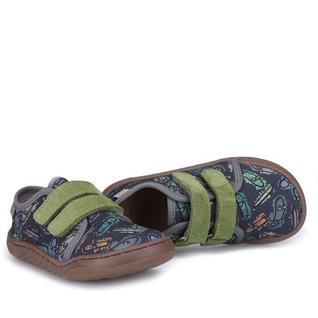 Emel trampki materiałowe barefoot EK 6000A-2