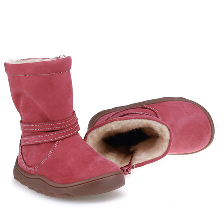 Emel buty zimowe dziecięce barefoot z wełną naturalną