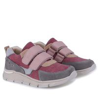 Emel sneakersy skórzano materiałowe