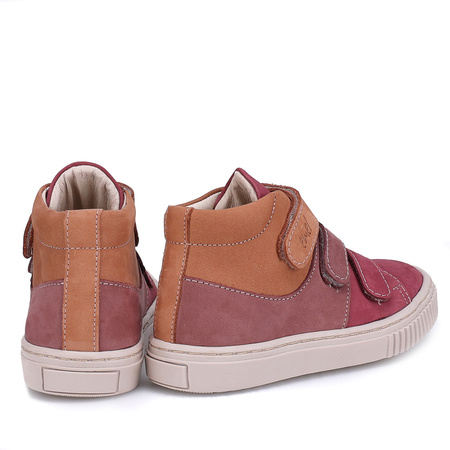 Emel Camden trzewiki skórzane jesienne za kostkę