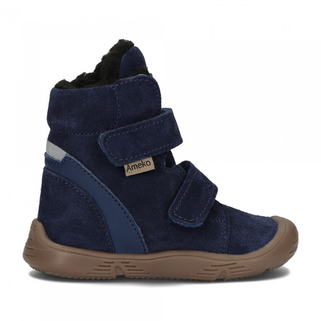 Ameko Dudu buty zimowe barefoot ocieplane z membraną wodoodporną TE-POR