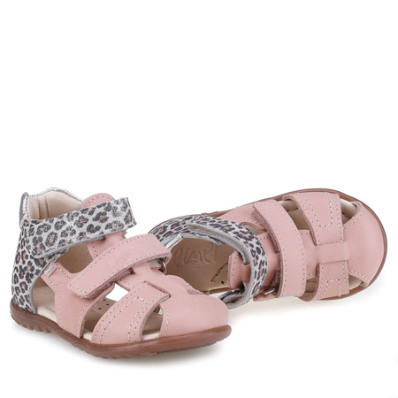 Emel Roczki Ankara sandały skórzane z zakrytymi palcami