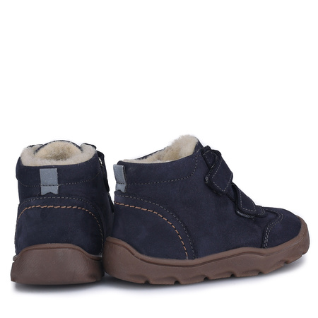 Emel Kodiak buty zimowe dziecięce barefoot z wełną naturalną i membraną wodoodporną