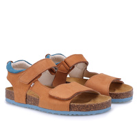 Emel California skórzane sandaly dla dzieci na korku fusbet